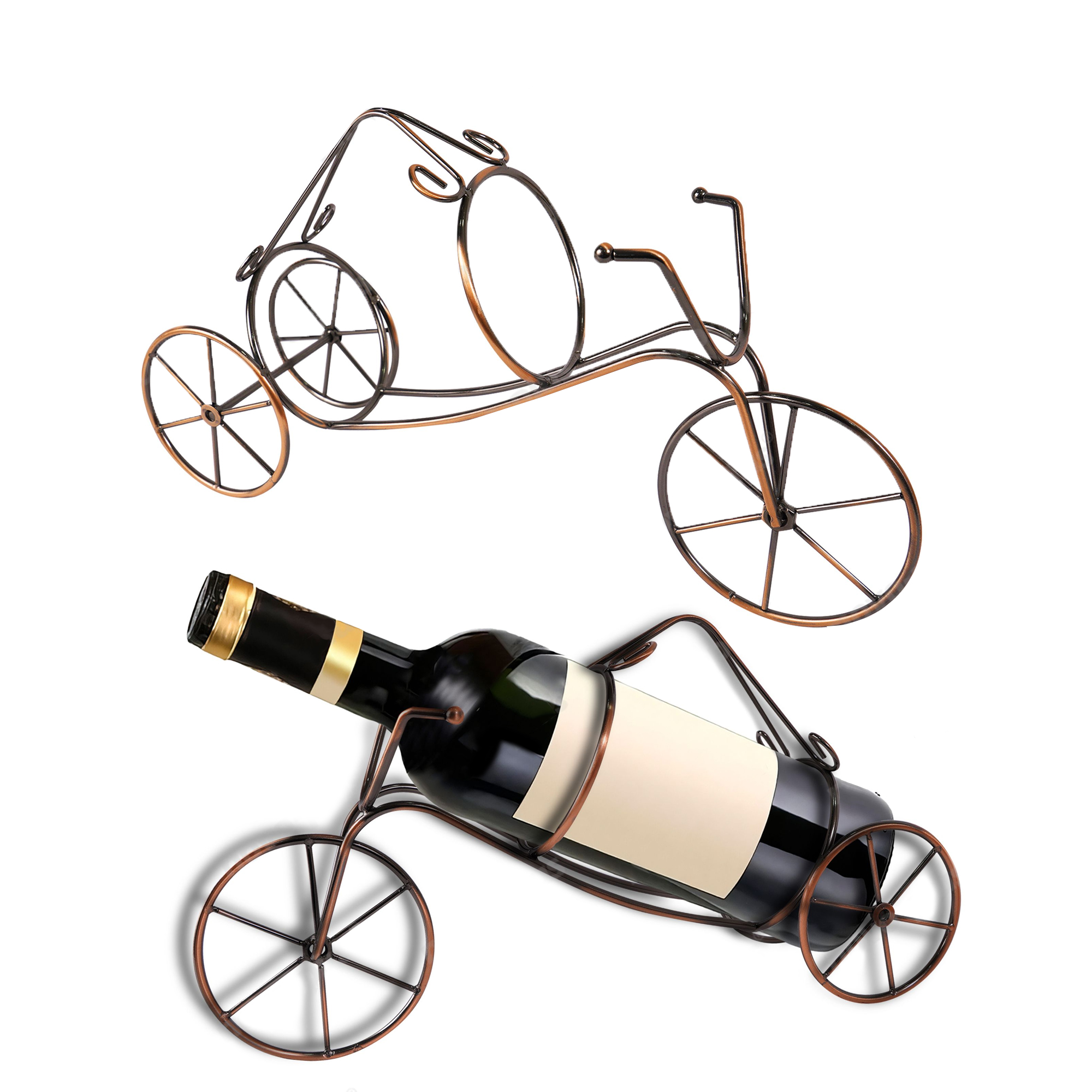 Soporte De Vino Bicicleta Vintage